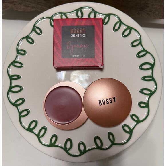 Bossy Cosmetics Boss By Nature Buttery Blush - Dynamic (MSRP $25) - Picture 2 of 3